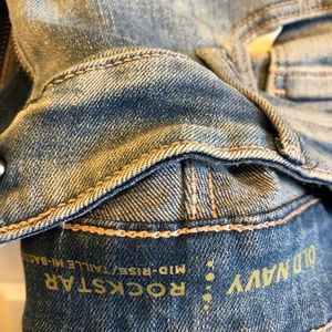 Old Navy Embellished Rock Star Jeans